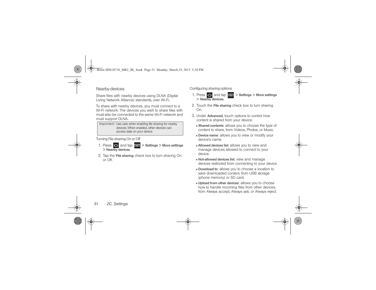 Samsung SPH-D710ZWABST User Manual | Page 66 / 252