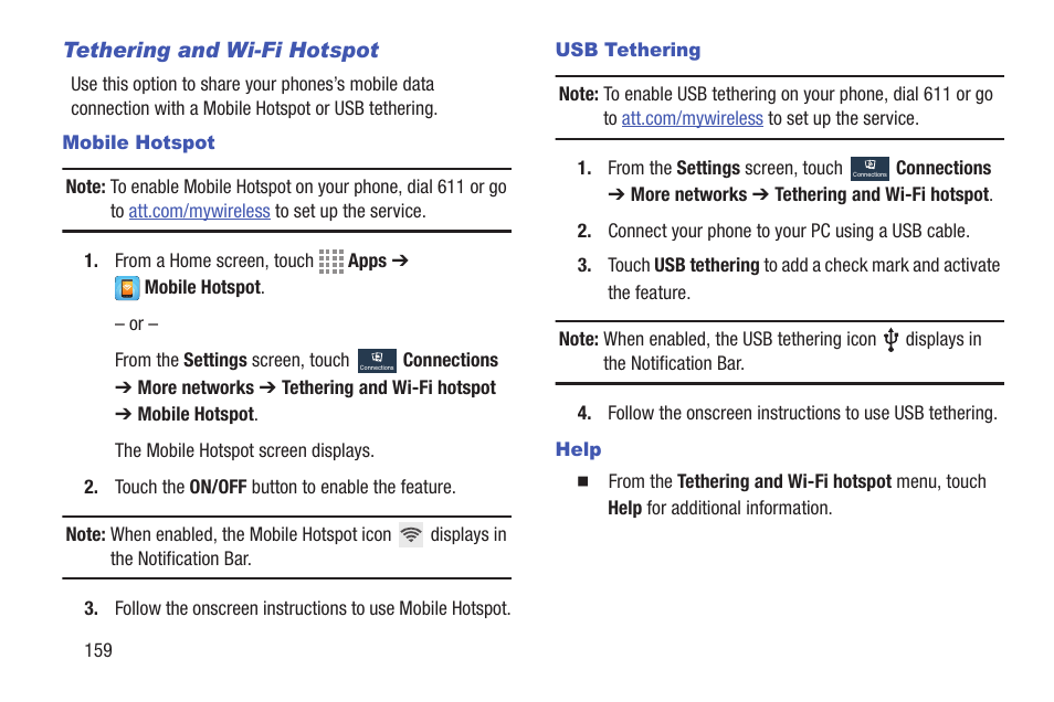 Samsung SGH-I257ZKAATT User Manual | Page 166 / 218