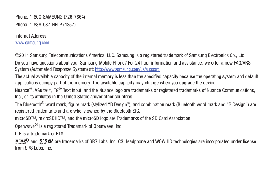 Samsung SGH-I257ZKAATT User Manual | Page 5 / 218