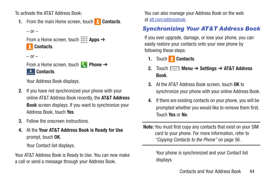 Samsung SGH-I257ZKAATT User Manual | Page 51 / 218
