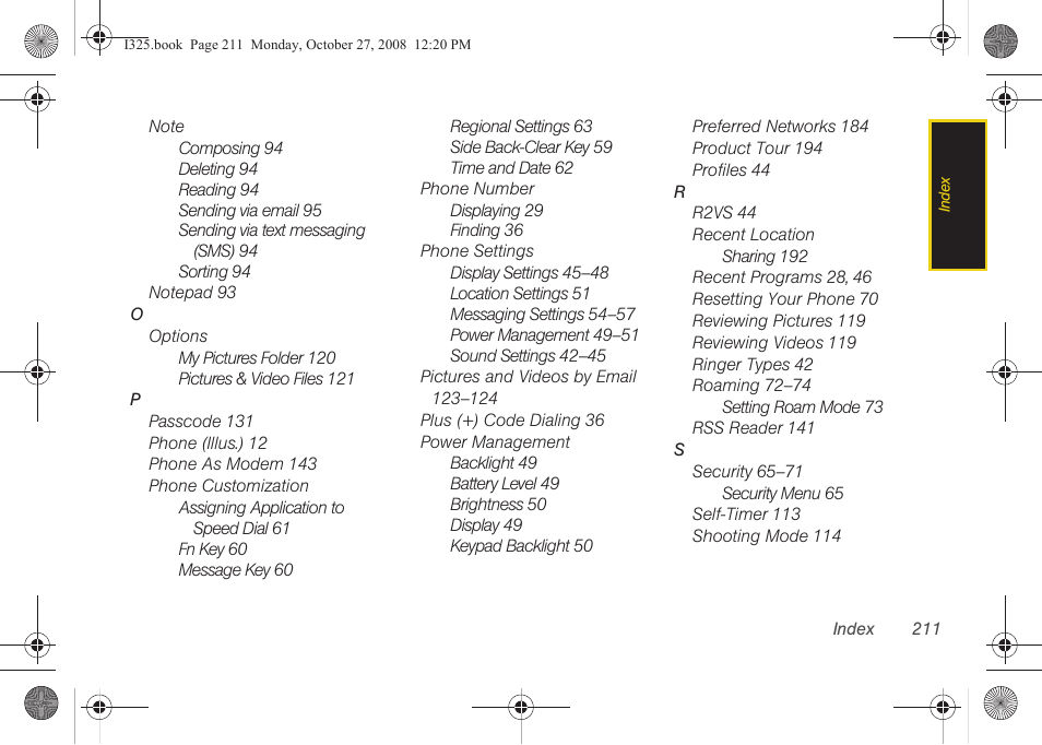 Samsung SPH-I325DLASPR User Manual | Page 225 / 227