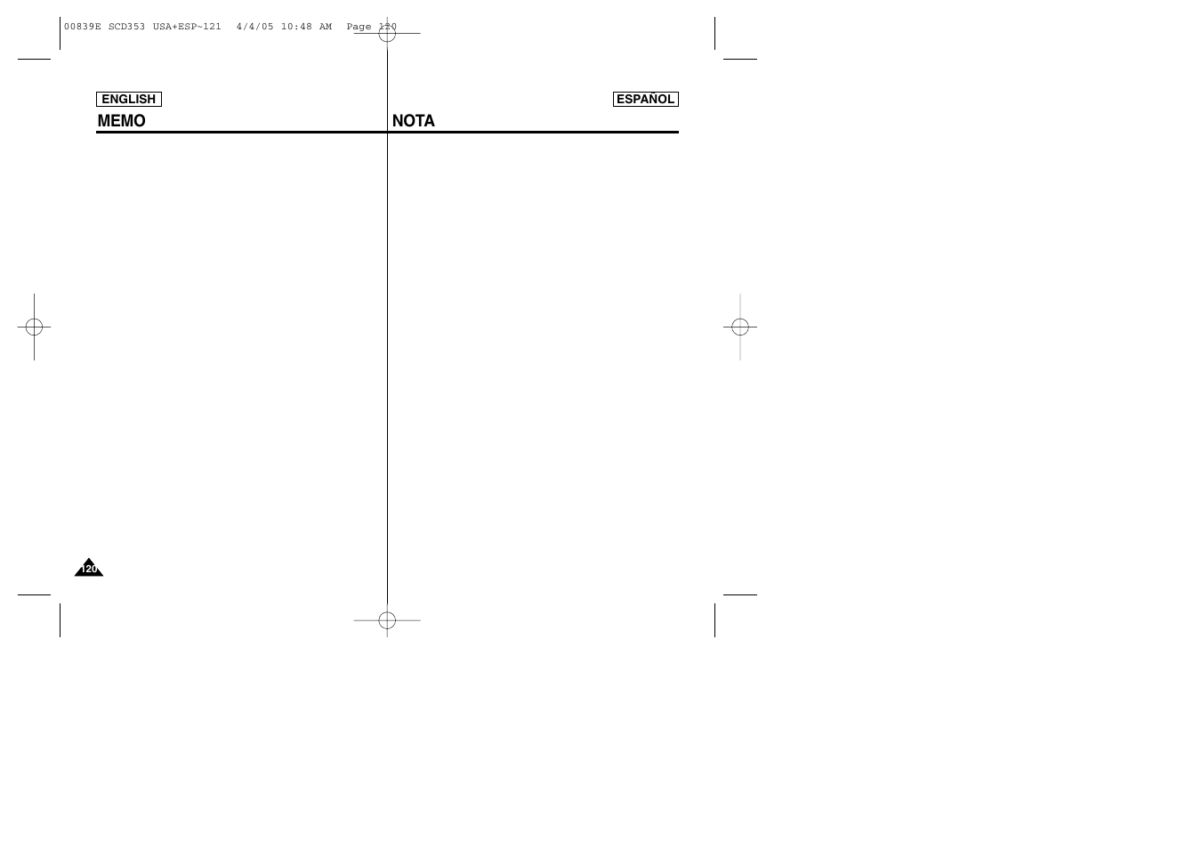 Samsung SC-D353-XAP User Manual | Page 120 / 122