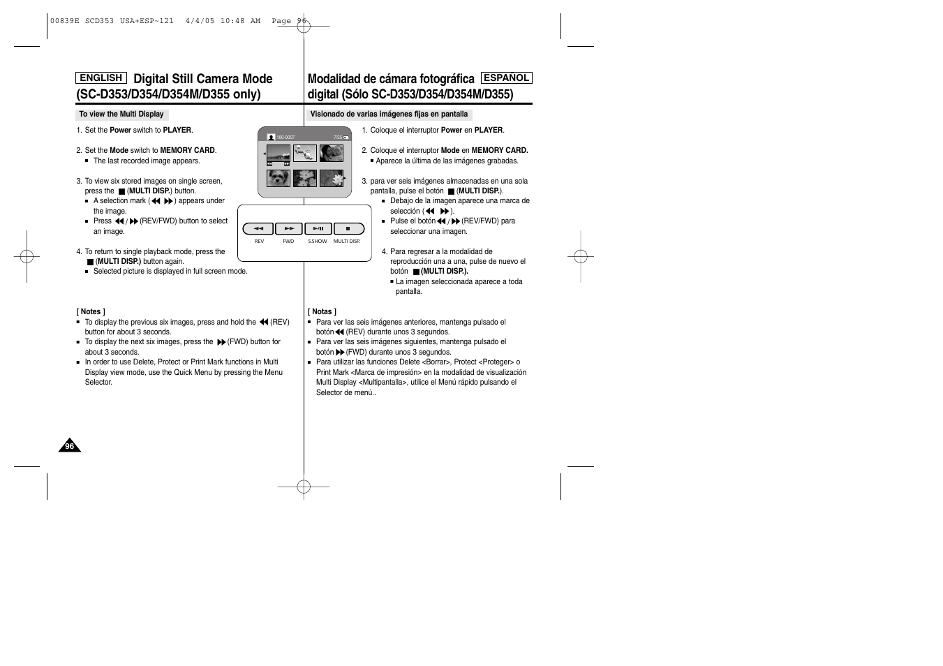 Samsung SC-D353-XAP User Manual | Page 96 / 122