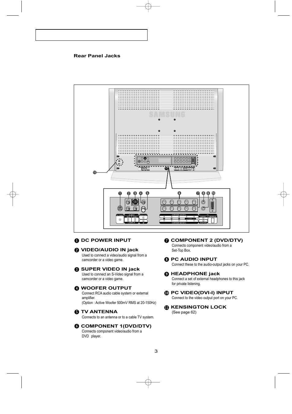 Samsung LTN226WX-XAC User Manual | Page 11 / 72