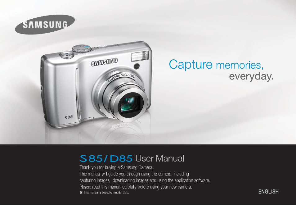 Samsung EC-S85ZZBBA-SP User Manual | 110 pages