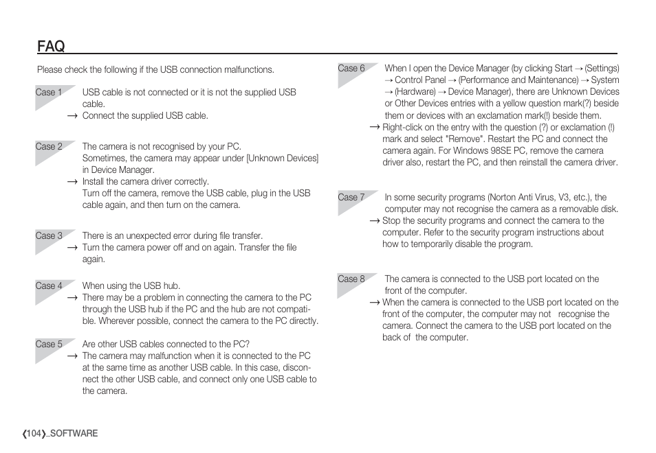 Samsung EC-S85ZZBBA-SP User Manual | Page 105 / 110