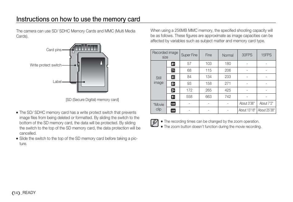 Samsung EC-S85ZZBBA-SP User Manual | Page 15 / 110