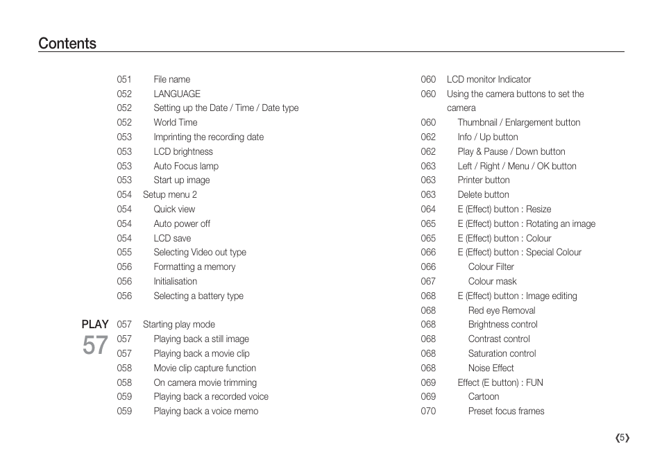 Samsung EC-S85ZZBBA-SP User Manual | Page 6 / 110