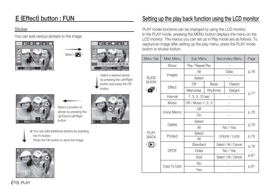 Sticker | Samsung EC-S85ZZBBA-SP User Manual | Page 75 / 110