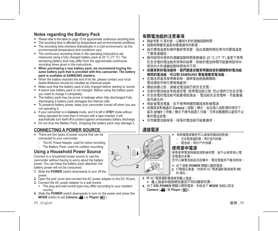 Samsung SC-D383-XAP User Manual | Page 21 / 111