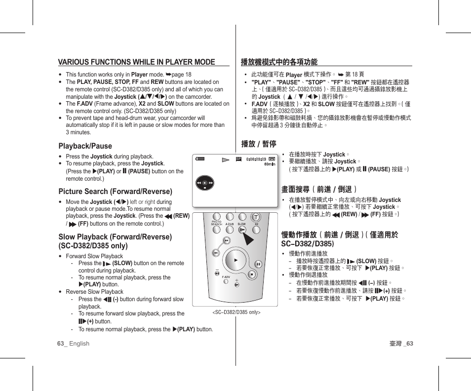 Samsung SC-D383-XAP User Manual | Page 67 / 111