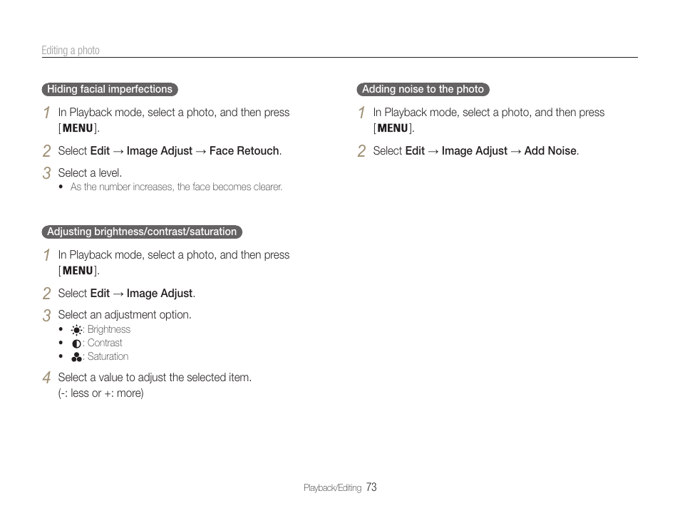 Samsung EC-PL210ZBPUUS User Manual | Page 74 / 115