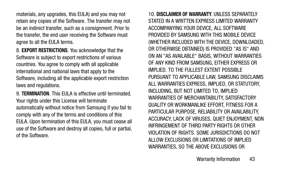 Samsung SGH-I527ZKBATT User Manual | Page 49 / 58