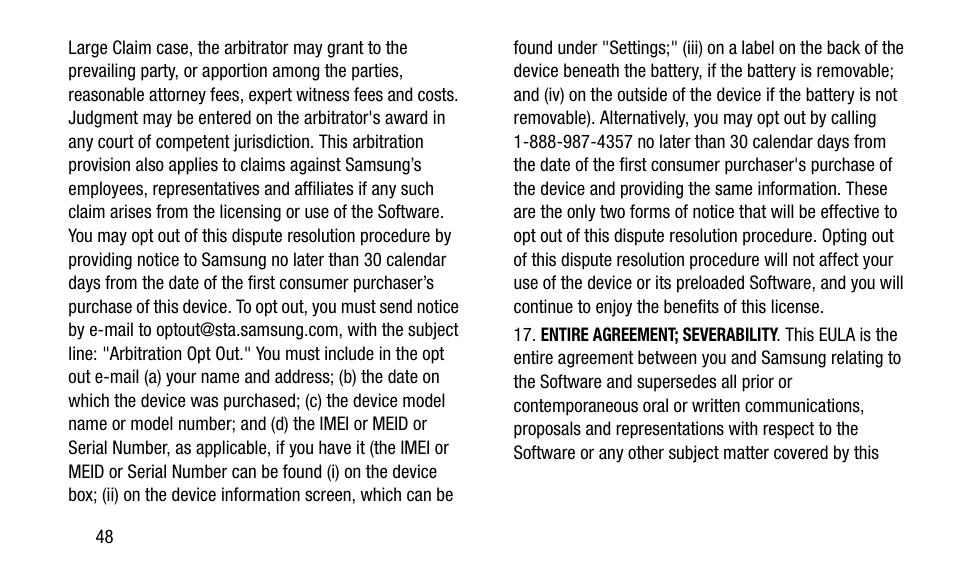 Samsung SGH-I527ZKBATT User Manual | Page 54 / 58