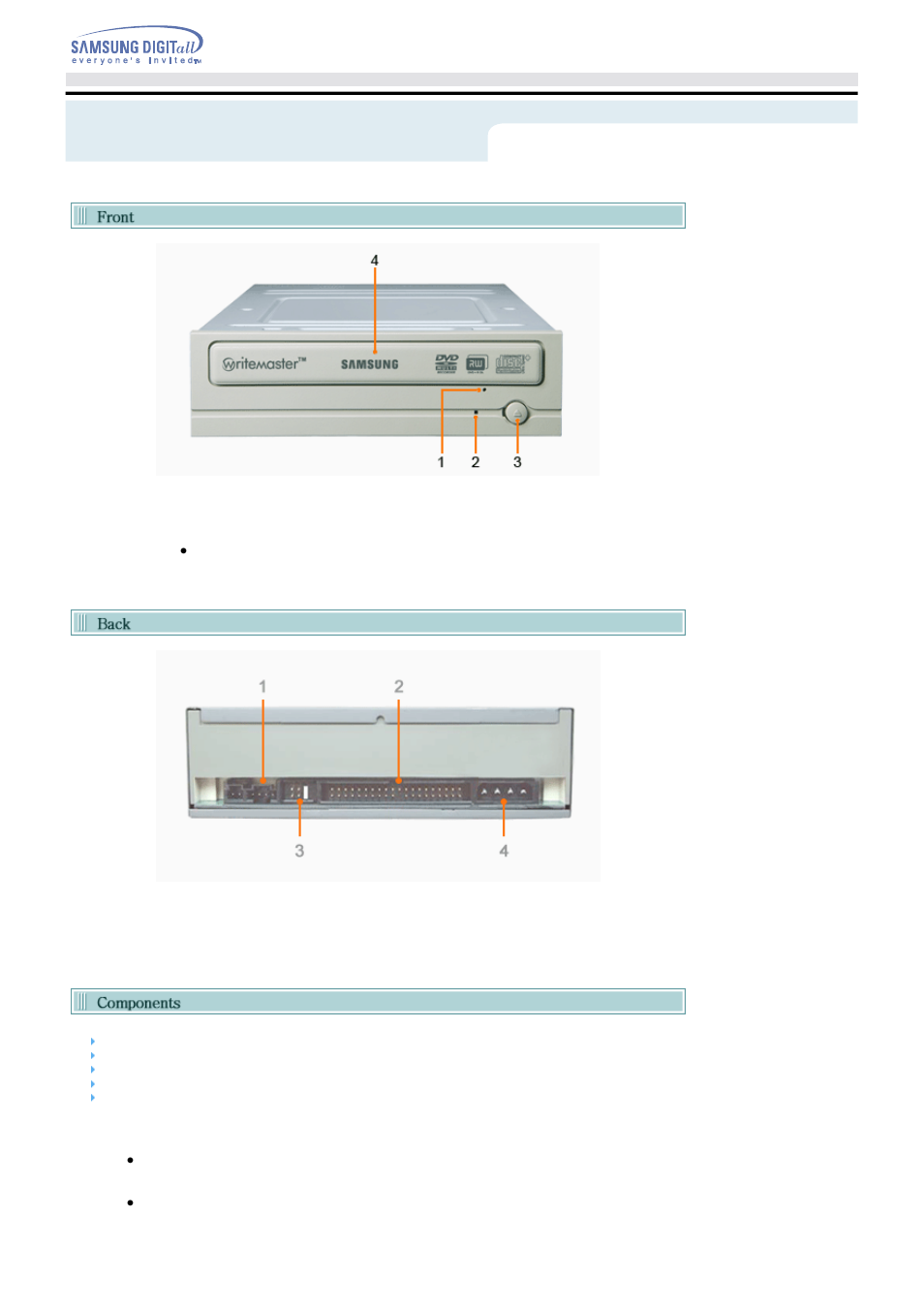 Features | Samsung SH-S162L-BEWN User Manual | Page 8 / 32