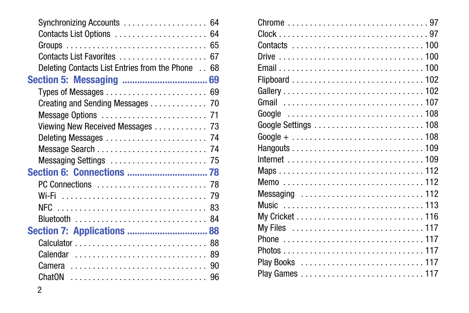 Samsung SM-G900AZKZAIO User Manual | Page 10 / 200