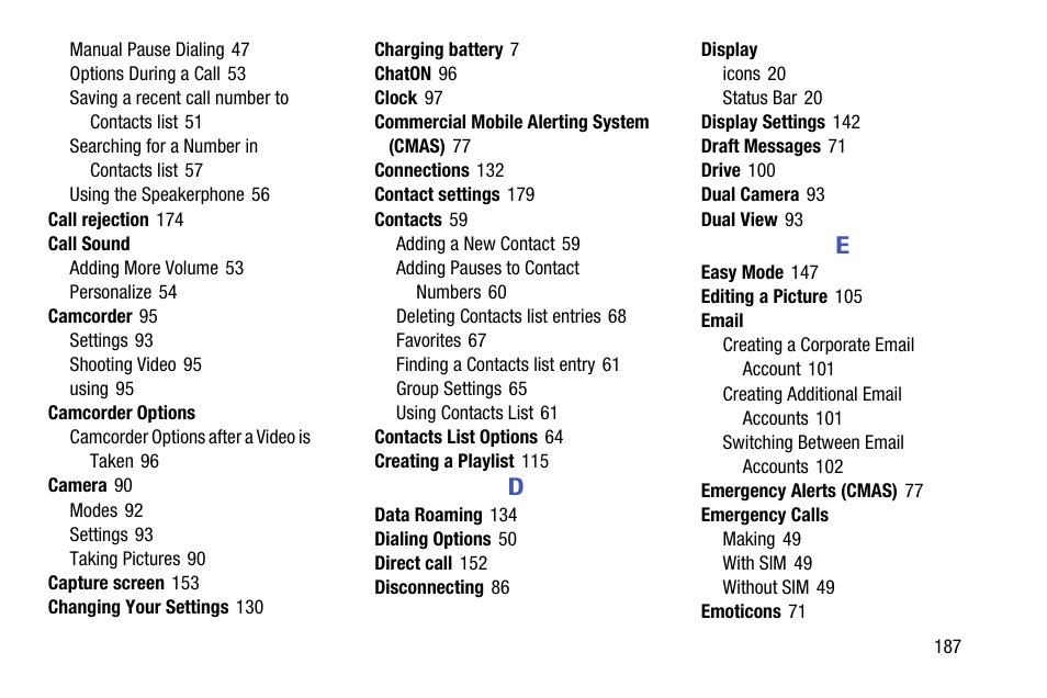 Samsung SM-G900AZKZAIO User Manual | Page 195 / 200