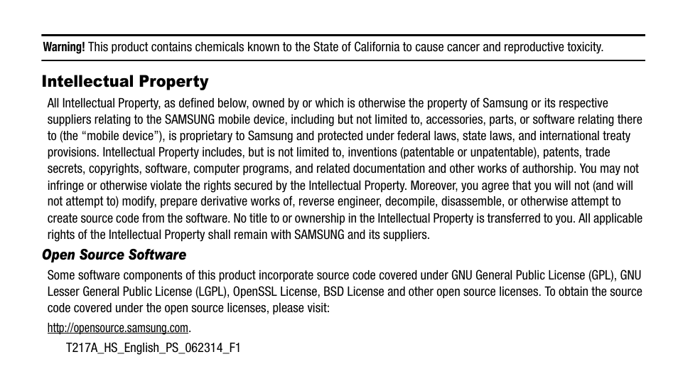 Samsung SM-T217AZKAATT User Manual | Page 2 / 54