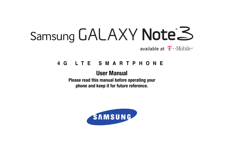 Samsung SM-N900TZWETMB User Manual | 375 pages