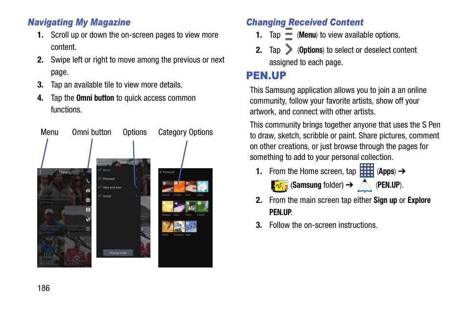 Pen.up | Samsung SM-N900TZWETMB User Manual | Page 192 / 375