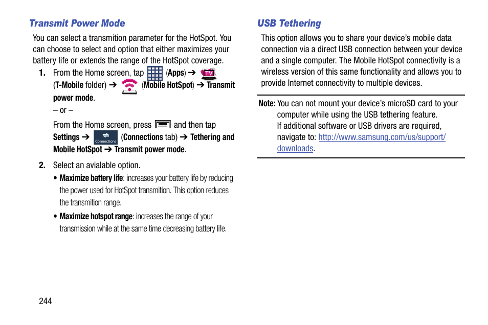 Samsung SM-N900TZWETMB User Manual | Page 250 / 375