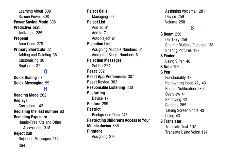 Samsung SM-N900TZWETMB User Manual | Page 370 / 375