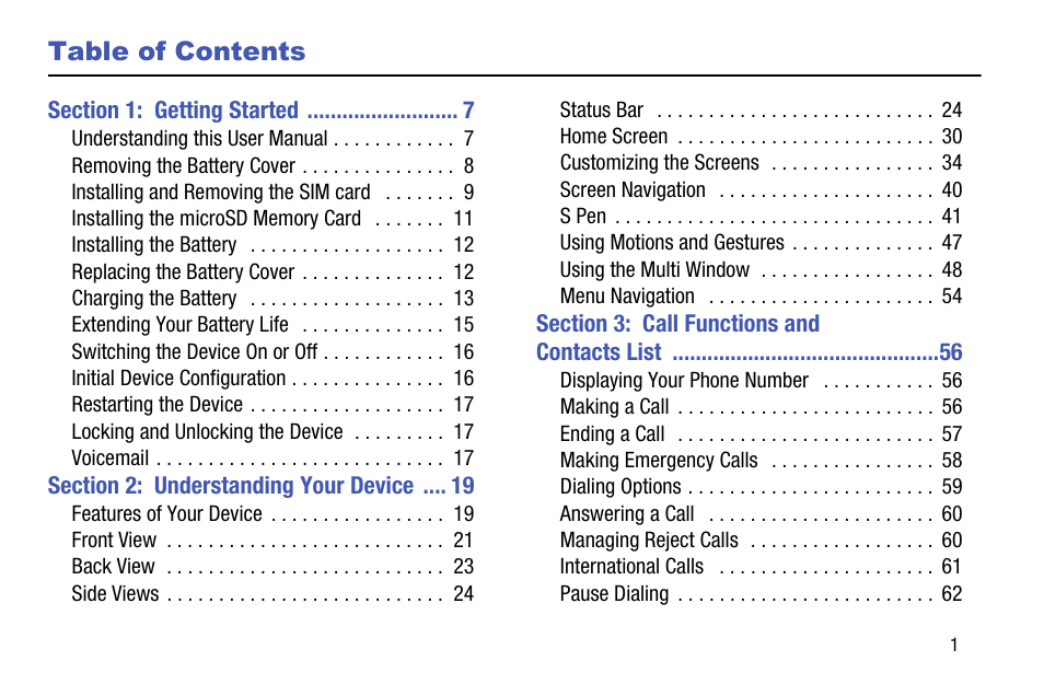 Samsung SM-N900TZWETMB User Manual | Page 7 / 375