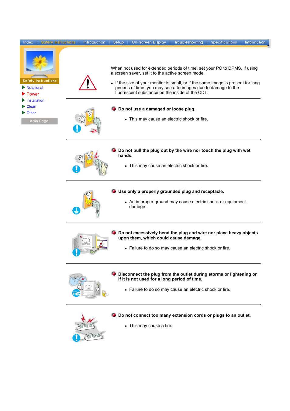 Samsung CA19ISBL-XAZ User Manual | Page 4 / 105