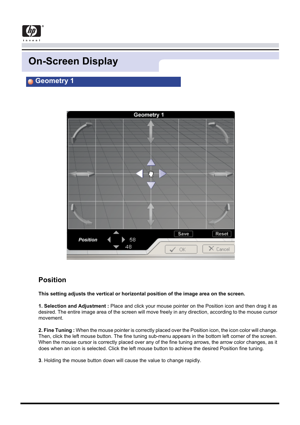 On-screen display | Samsung CA19ISBL-XAZ User Manual | Page 49 / 105