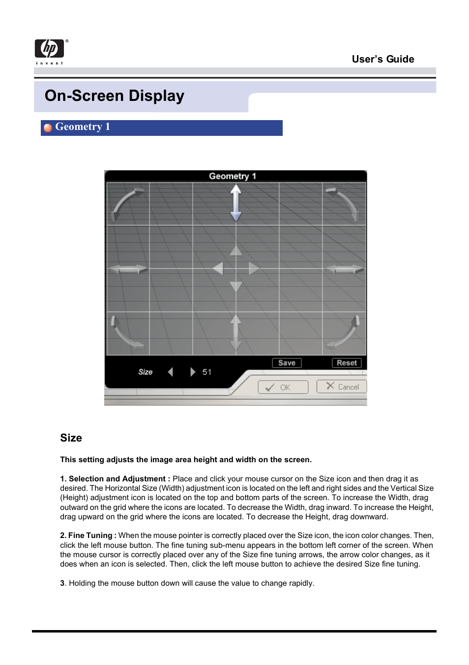 On-screen display | Samsung CA19ISBL-XAZ User Manual | Page 50 / 105