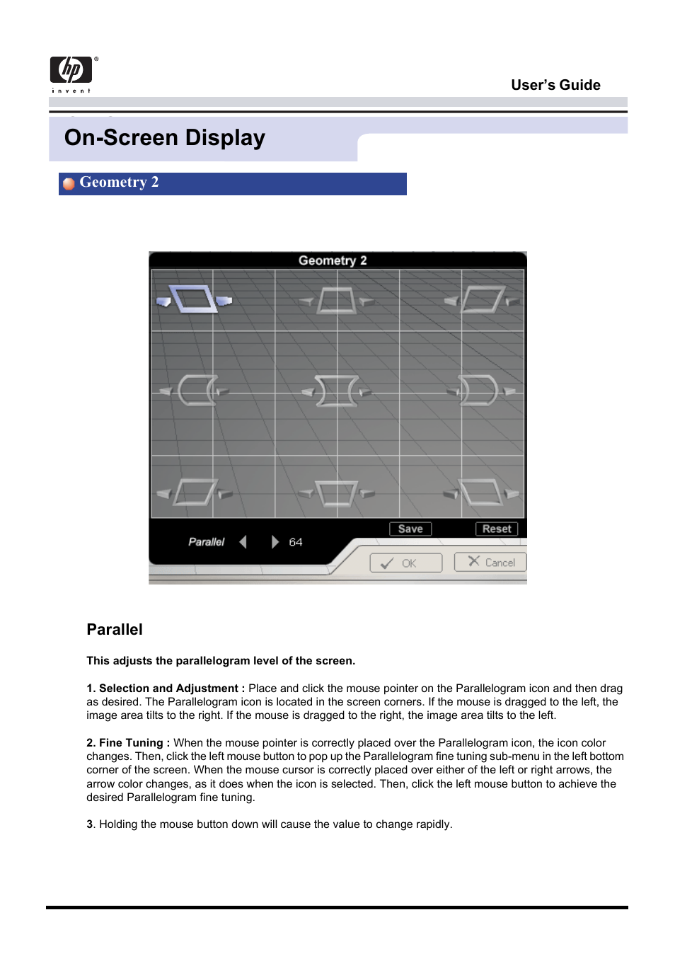 On-screen display | Samsung CA19ISBL-XAZ User Manual | Page 55 / 105