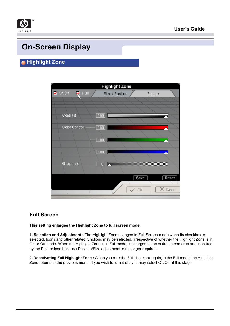 On-screen display | Samsung CA19ISBL-XAZ User Manual | Page 57 / 105