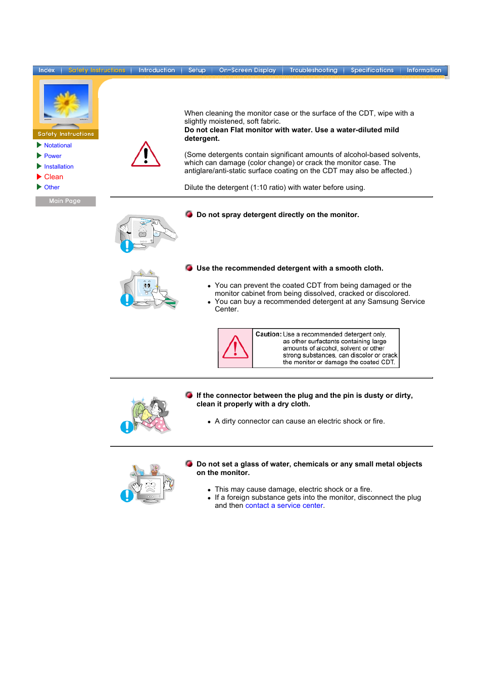 Samsung CA19ISBL-XAZ User Manual | Page 6 / 105