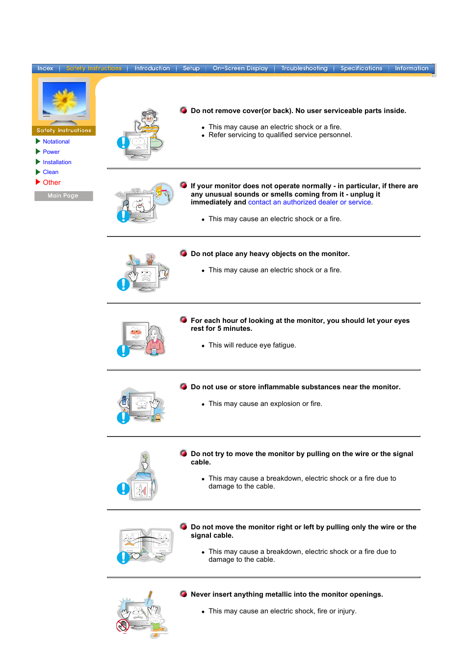 Samsung CA19ISBL-XAZ User Manual | Page 7 / 105