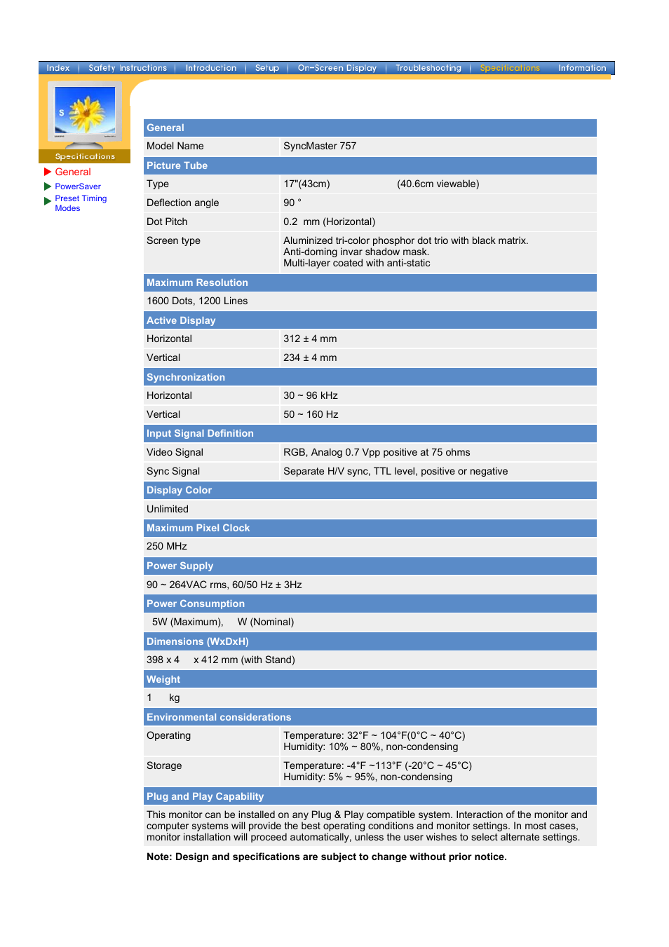 Samsung CA19ISBL-XAZ User Manual | Page 86 / 105