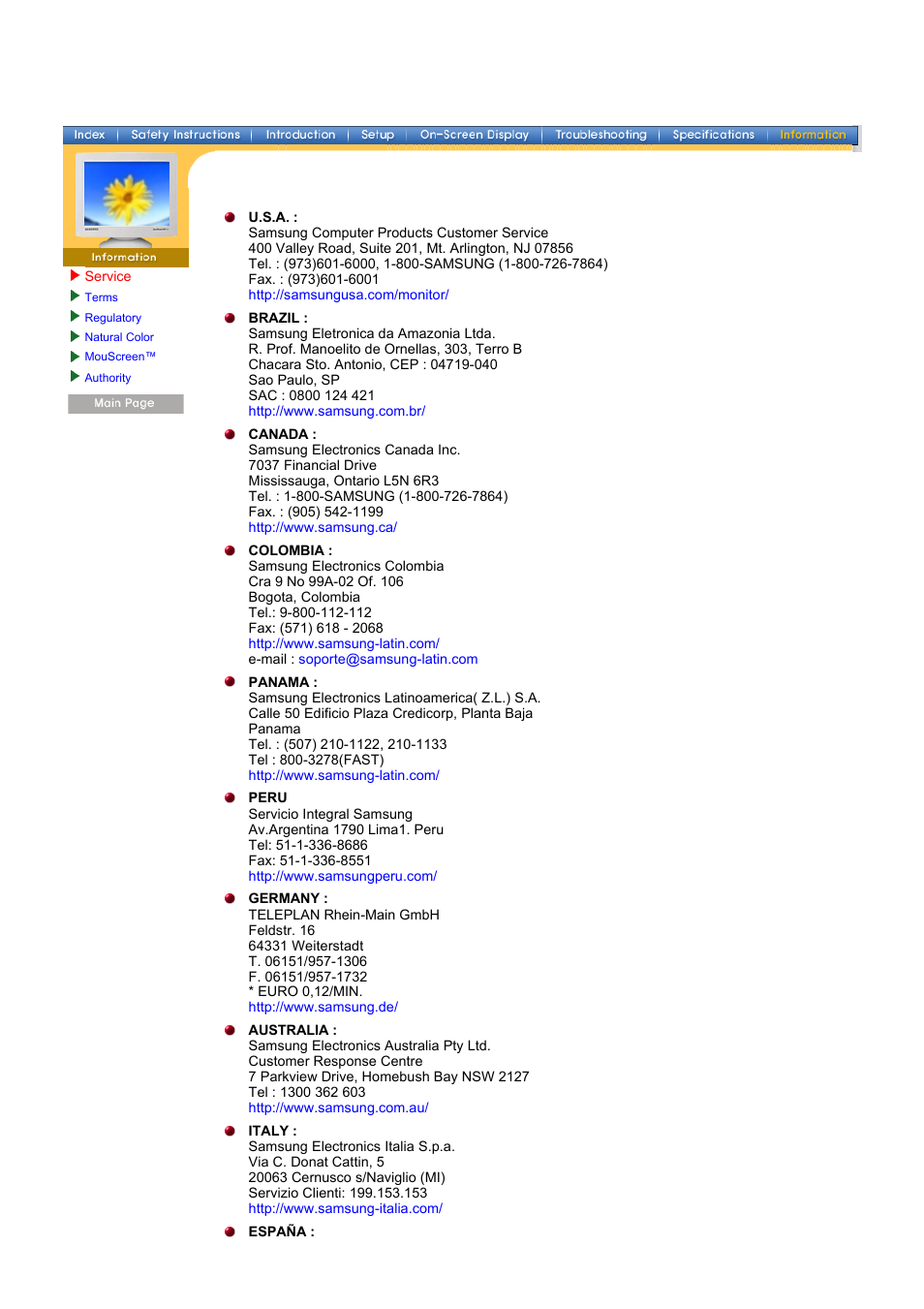 Samsung CA19ISBL-XAZ User Manual | Page 93 / 105