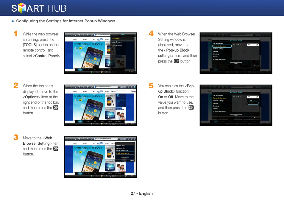 Samsung BD-EM59-ZA User Manual | Page 27 / 29