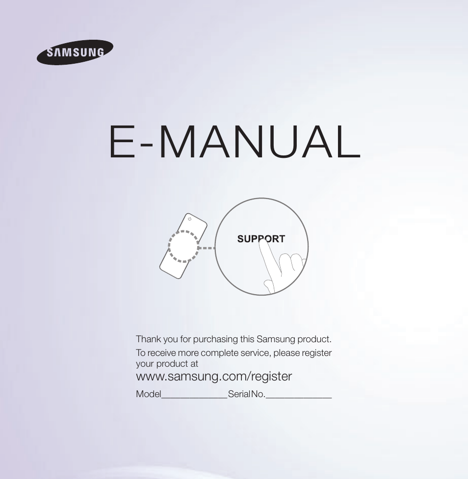Samsung UN55ES6580FXZA User Manual | 675 pages
