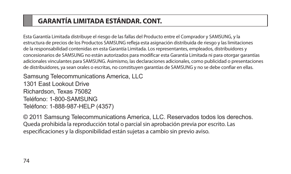 Samsung BHM1700NKACSTA User Manual | Page 76 / 78