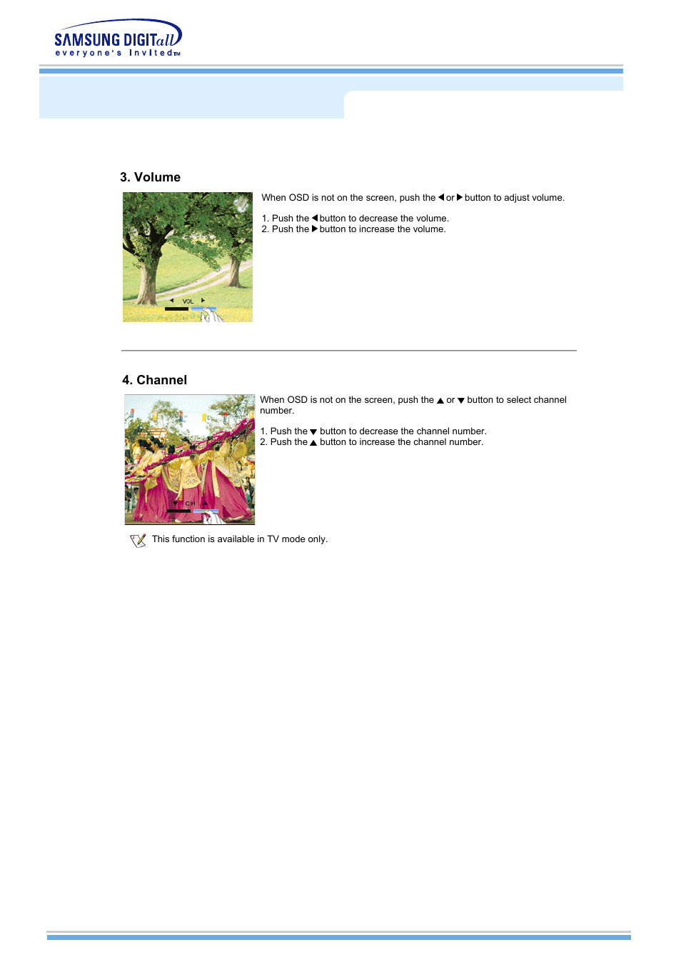 User controls, 케이블 연결 | Samsung MH15NSSS-XAX User Manual | Page 31 / 61