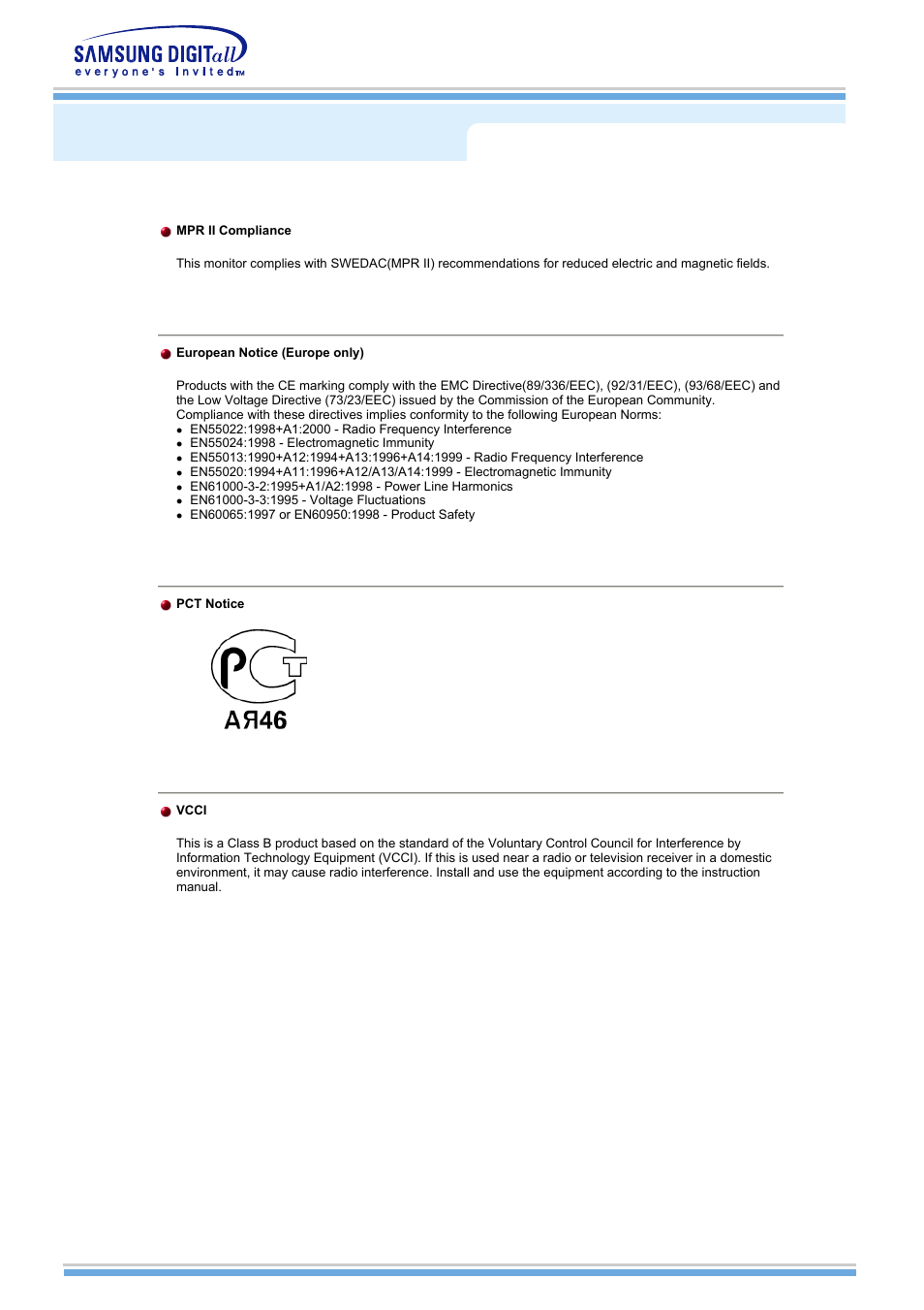 Information, Service center, Regulatory | Samsung MH15NSSS-XAX User Manual | Page 52 / 61