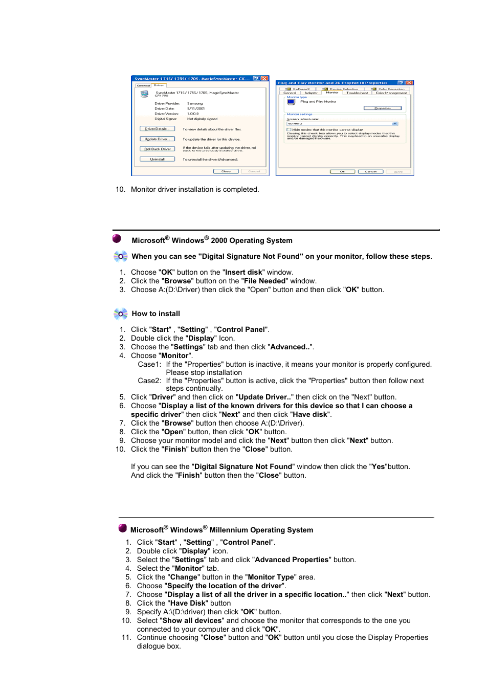 Samsung CF21MSBU-XBM User Manual | Page 18 / 58