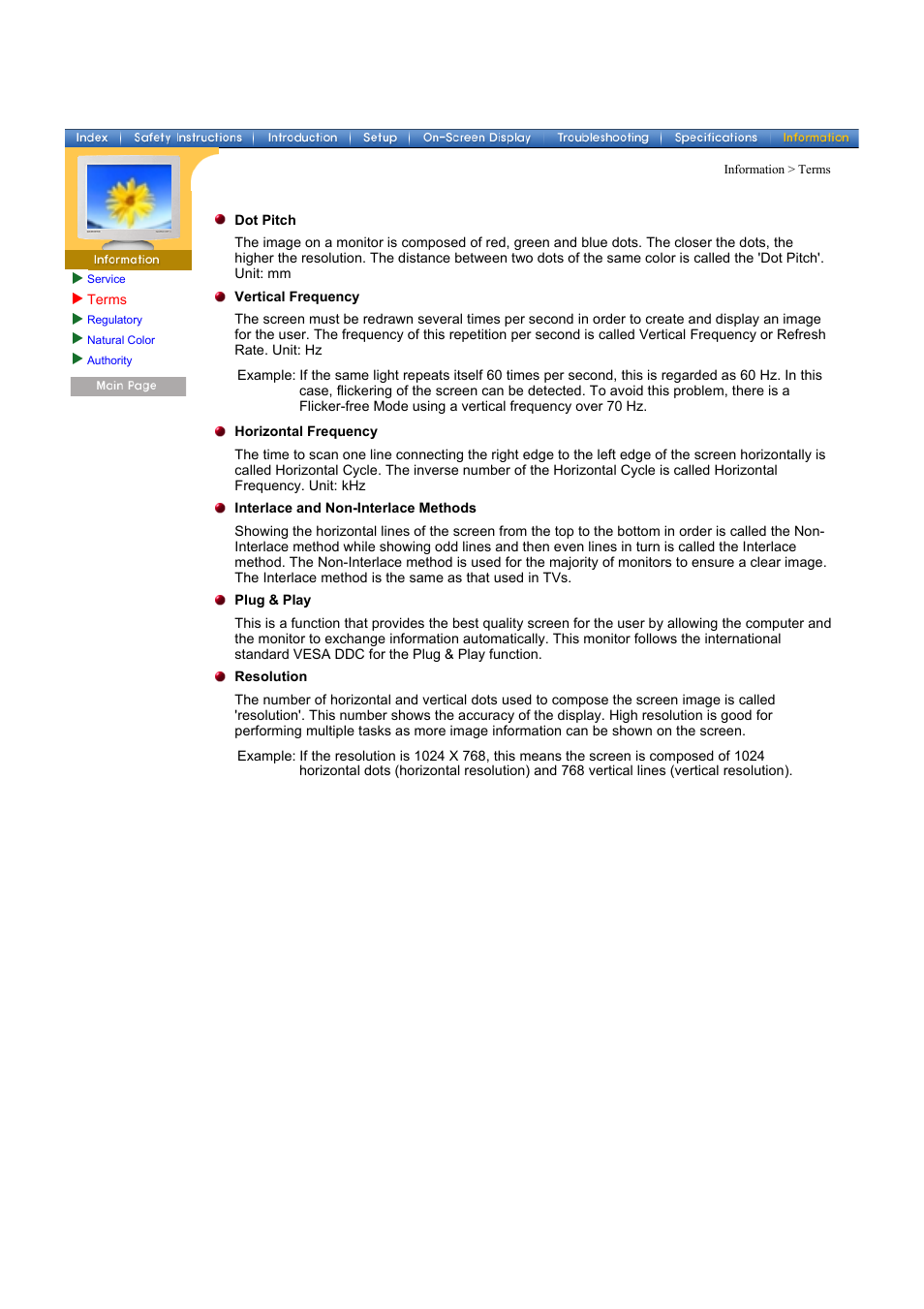 Samsung CF21MSBU-XBM User Manual | Page 50 / 58