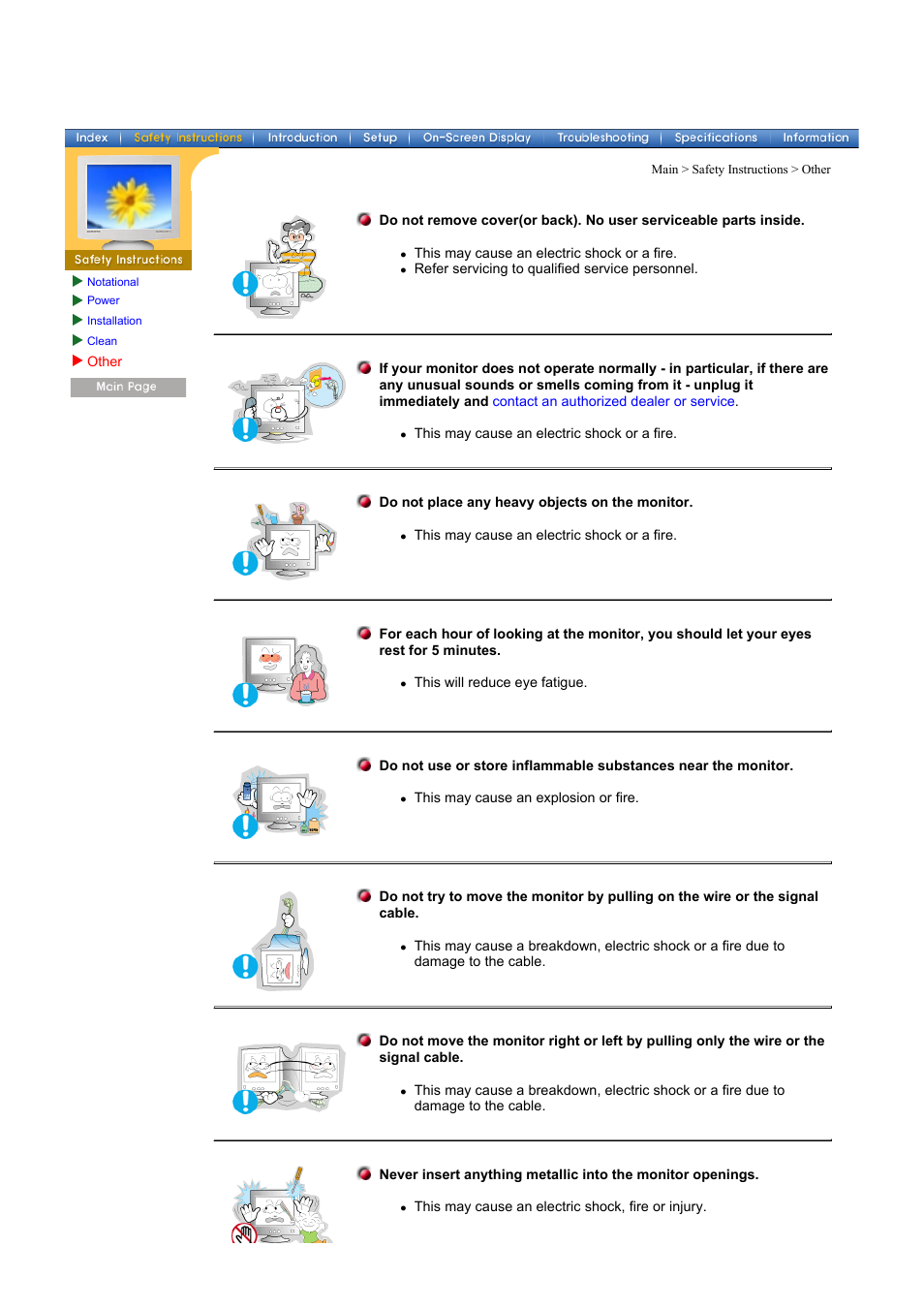 Samsung CF21MSBU-XBM User Manual | Page 7 / 58