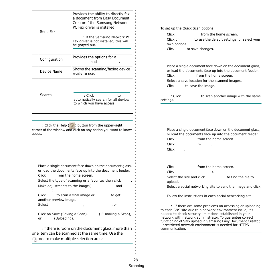 Using features | Samsung SCX-6555N-XBG User Manual | Page 155 / 175