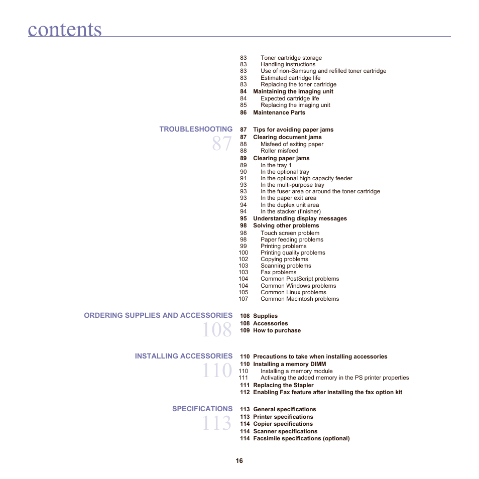 Samsung SCX-6555N-XBG User Manual | Page 16 / 175