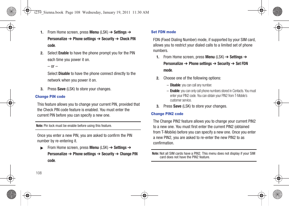 Samsung SGH-T259HBBTMB User Manual | Page 112 / 155