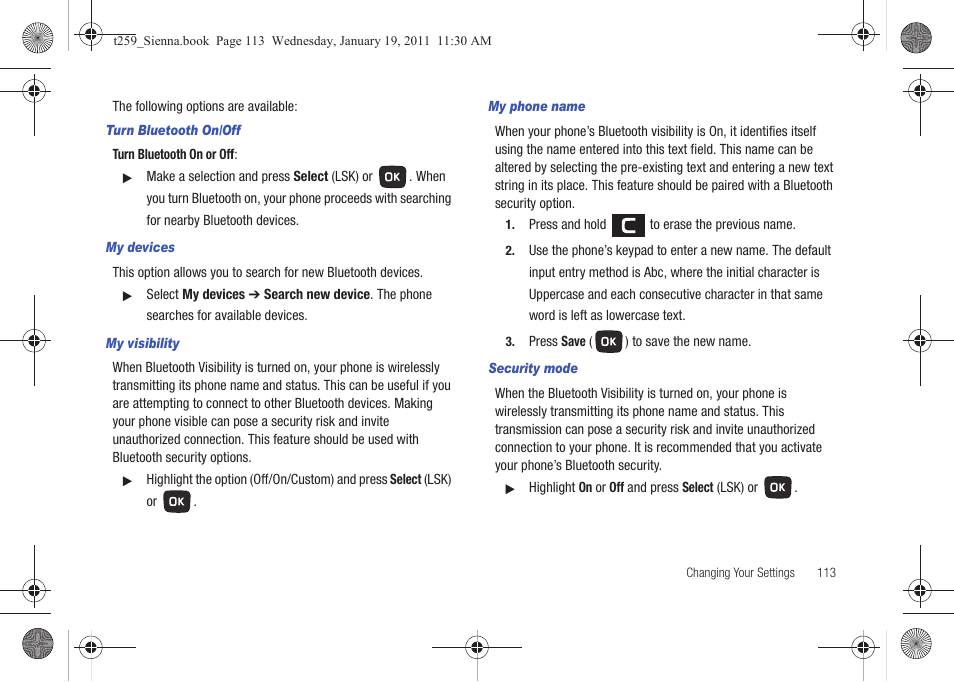 Samsung SGH-T259HBBTMB User Manual | Page 117 / 155