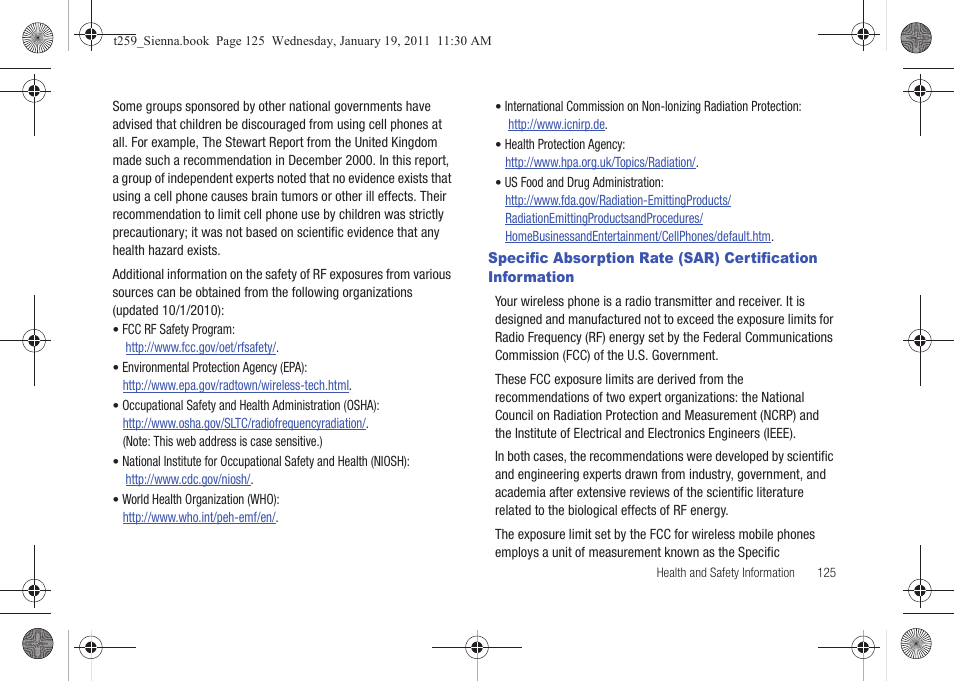 Samsung SGH-T259HBBTMB User Manual | Page 129 / 155