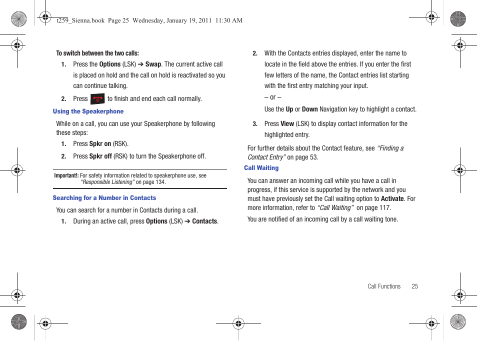 Samsung SGH-T259HBBTMB User Manual | Page 29 / 155